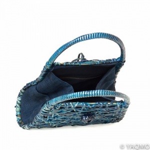 Photo2: Rattan Bags / Random Weave Handbag