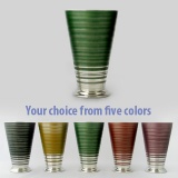 Pewter Tumblers: Rippling Wave Pattern