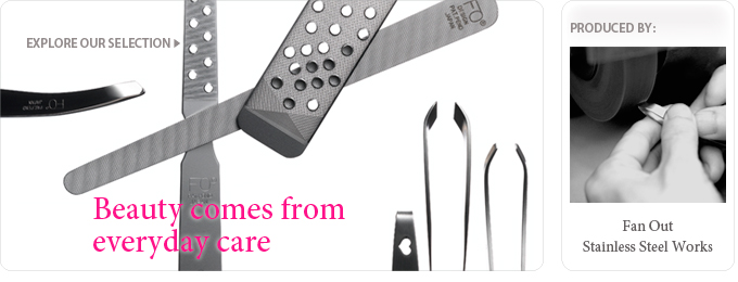 Japanese Stainless Steel Beauty Care Tools