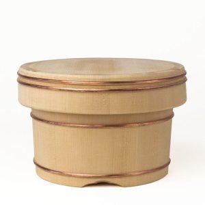 Photo1: Wooden Containers and Tableware / Wooden Container