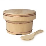 Wooden Containers and Tableware / Wooden Container with Spatula