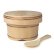 Photo1: Wooden Containers and Tableware / Wooden Container with Spatula (1)