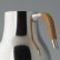 Photo2: Pewter Decanter and Sake Cup Set: Diamond Pattern (2)