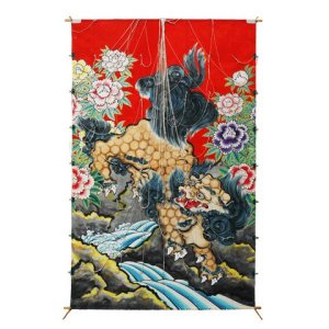 Photo: Japanese Edo Kites Graphics  /  Leaping Lion