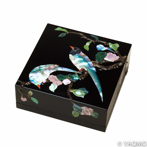 Photo1: Raden Lacquerware Jewelry Box / Sal Tree