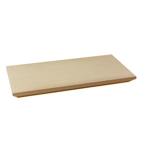 Photo: Wooden Containers and Tableware / Square Wooden Serving Plate Set (6 pieces)